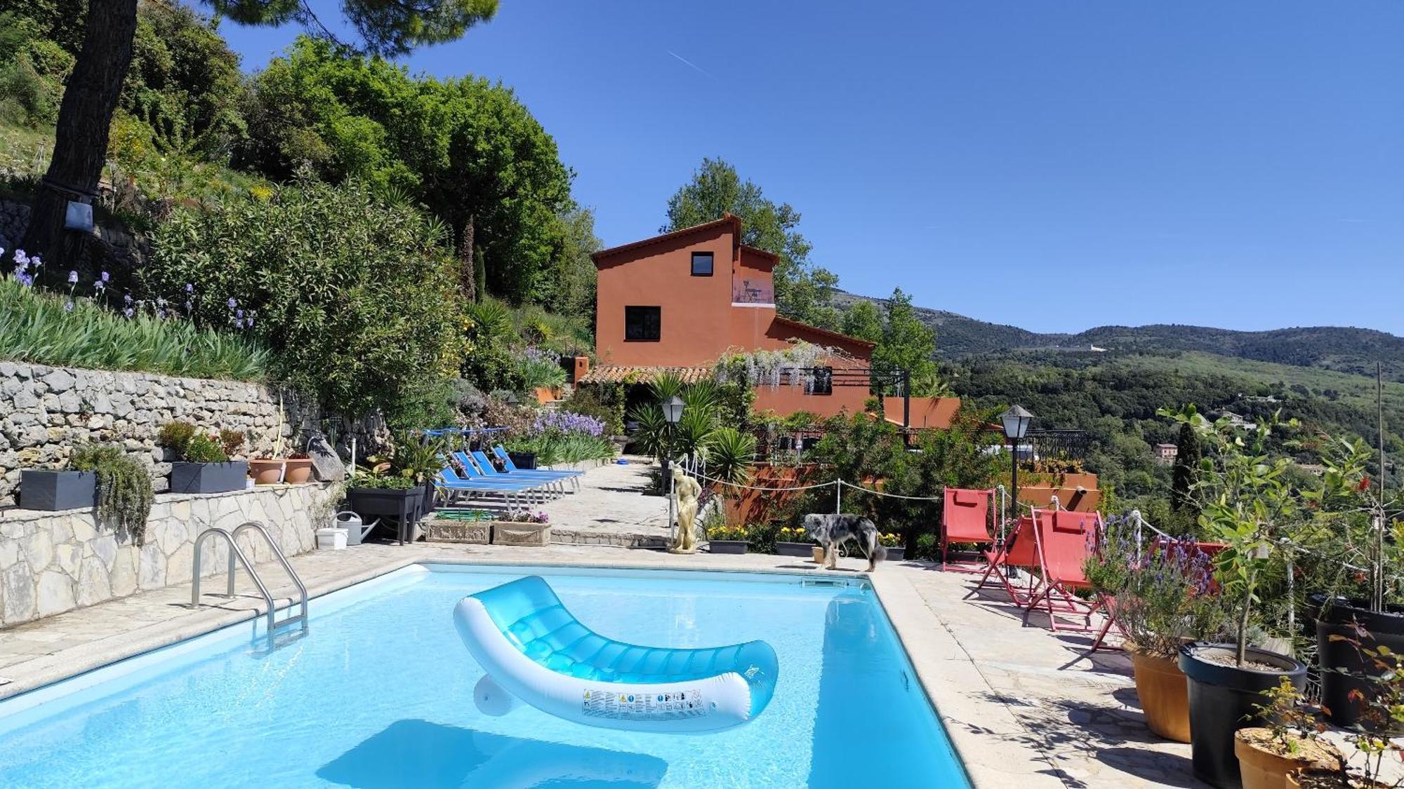 Mas Des Buscades Bed & Breakfast Cabris Exterior foto